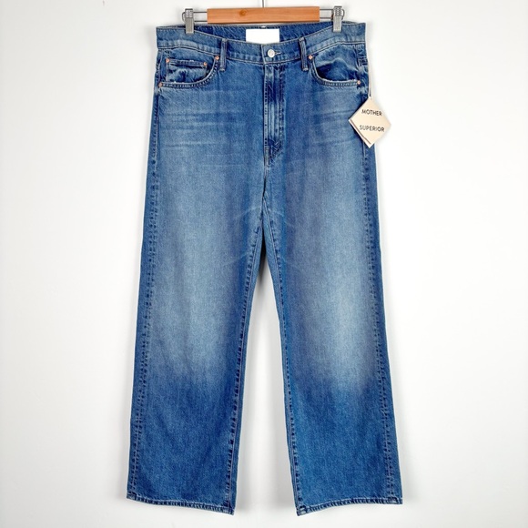 MOTHER Blue Flare & Wide Leg Jeans - Picture 4 of 11